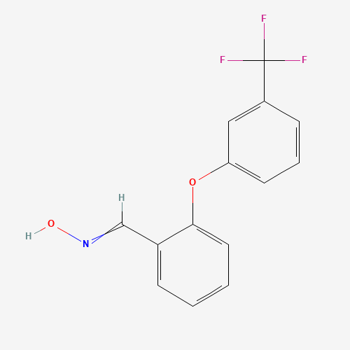 2-[3-(TRIFLUOROMETHYL)PHENOXY]BENZENECARBALDEHYDE OXIME