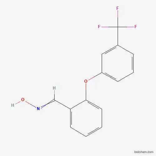 Molecular Structure of 451485-71-5 (2-[3-(Trifluoromethyl)phenoxy]benzaldehyde oxime)