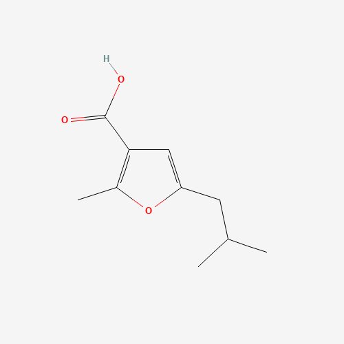 5-Isobutyl-2-methyl-furan-3-carboxylic acid