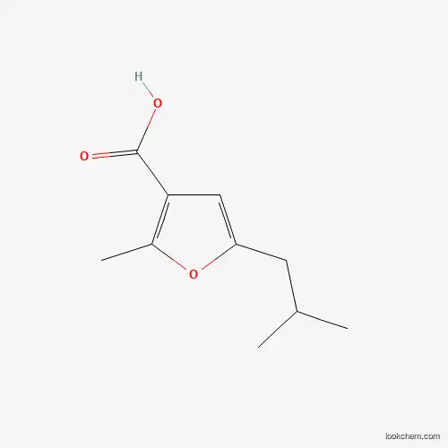 Molecular Structure of 462068-52-6 (5-Isobutyl-2-methyl-furan-3-carboxylic acid)