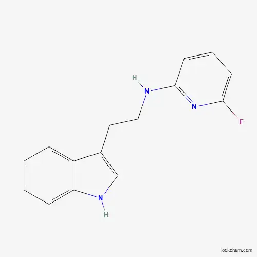 Molecular Structure of 478047-29-9 (6-fluoro-N-[2-(1H-indol-3-yl)ethyl]-2-pyridinamine)