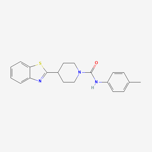 4-(1,3-Benzothiazol-2-yl)-N-(4-methylphenyl)tetrahydro-1(2H)-pyridinecarboxamide