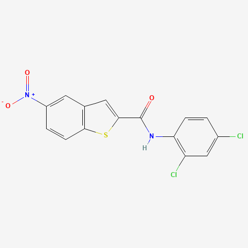 N-(2,4-Dichlorophenyl)-5-nitro-1-benzothiophene-2-carboxamide
