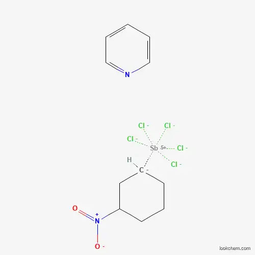 Molecular Structure of 5425-87-6 (Antimony(5+);nitrocyclohexane;pyridine;pentachloride)