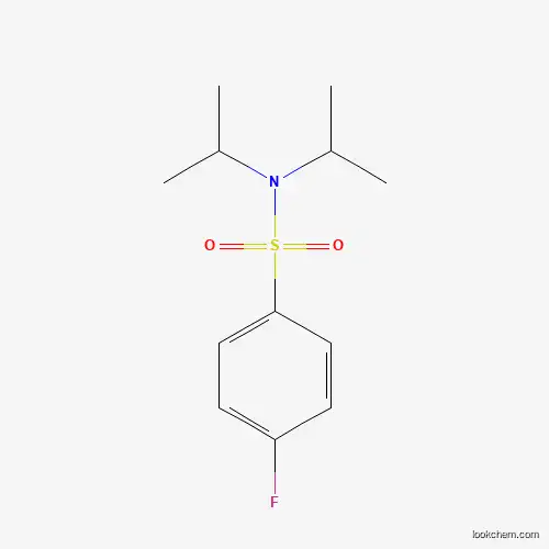 Molecular Structure of 544460-63-1 (N,N-Diisopropyl 4-fluorobenzenesulfonamide)