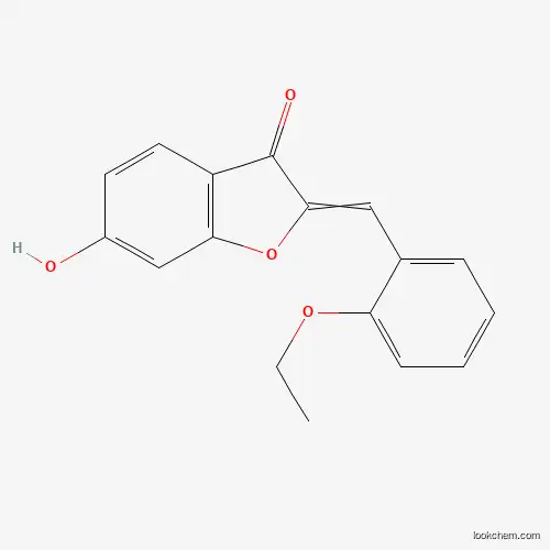 Molecular Structure of 623122-68-9 (2-[(2-Ethoxyphenyl)methylene]-6-hydroxy-3(2H)-benzofuranone)