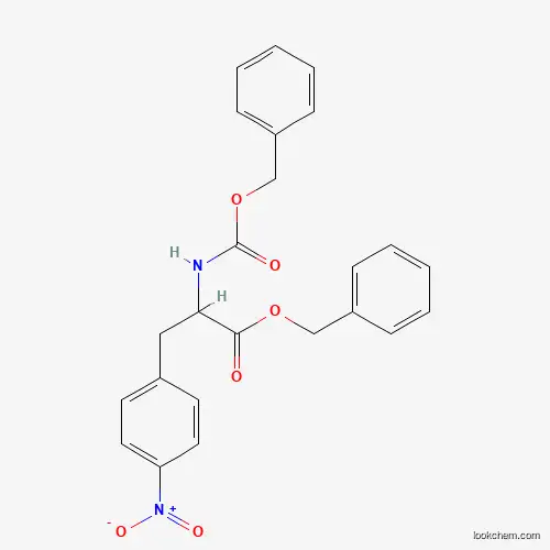 Molecular Structure of 6953-37-3 (Benzyl 3-(4-nitrophenyl)-2-(phenylmethoxycarbonylamino)propanoate)