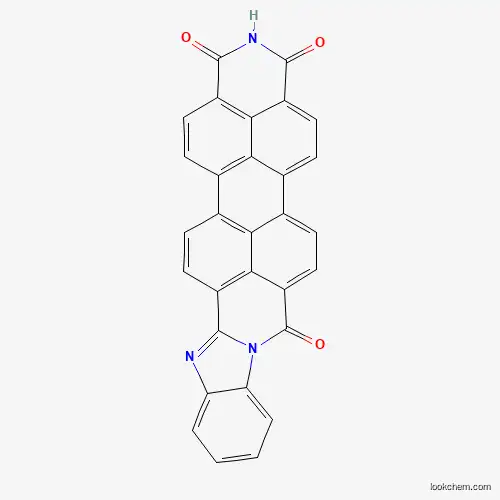 Molecular Structure of 70654-89-6 (benzimidazo[2,1-a]isoquino[4',5',6':6,5,10]anthra[2,1,9-def]isoquinoline-1,3,8(2H)-trione)