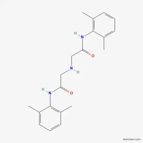 Molecular Structure of 745798-07-6 (2,2'-Iminobis(N-(2,6-dimethylphenyl)acetamide))