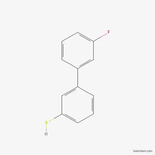 Molecular Structure of 845822-99-3 (3-(3-Fluorophenyl)thiophenol)