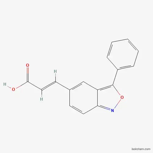 Molecular Structure of 851814-28-3 ((2E)-3-(3-phenylbenzo[c]isoxazol-5-yl)prop-2-enoic acid)