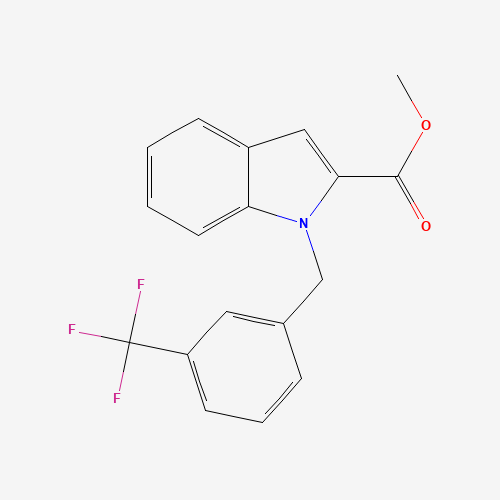 Methyl 1-[3-(trifluoromethyl)benzyl]-1H-indole-2-carboxylate