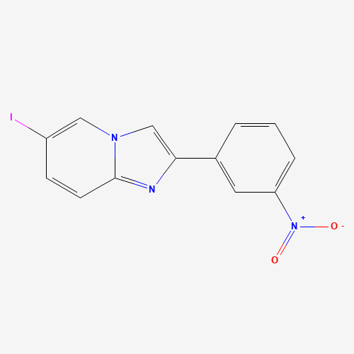 6-Iodo-2-(3-nitrophenyl)imidazo[1,2-a]pyridine