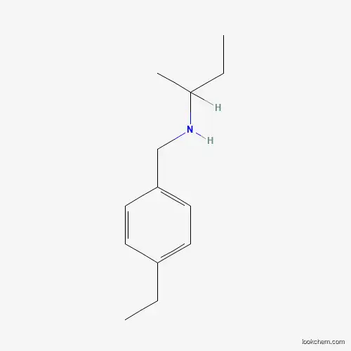 Molecular Structure of 869942-54-1 (N-(4-ethylbenzyl)butan-2-amine)