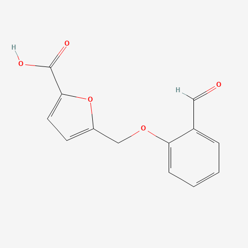 5-[(2-Formylphenoxy)methyl]-2-furoic acid