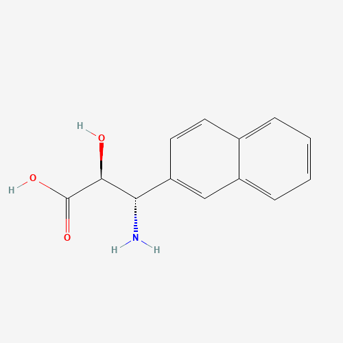 (2S,3S)-3-Amino-2-hydroxy-3-naphthalen-2-yl-propanoic acid