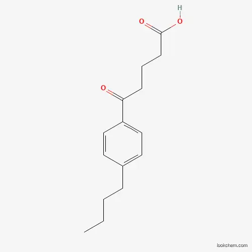 Molecular Structure of 97678-95-0 (5-(4-Butylphenyl)-5-oxopentanoic acid)