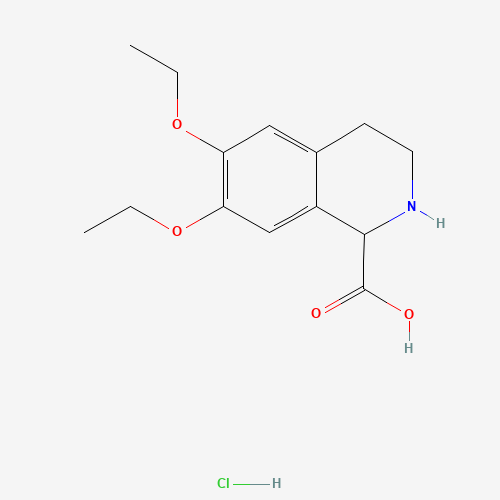 6,7-DIETHOXY-1,2,3,4-TETRAHYDRO-ISOQUINOLINE-1-CARBOXYLIC ACID HYDROCHLORIDE