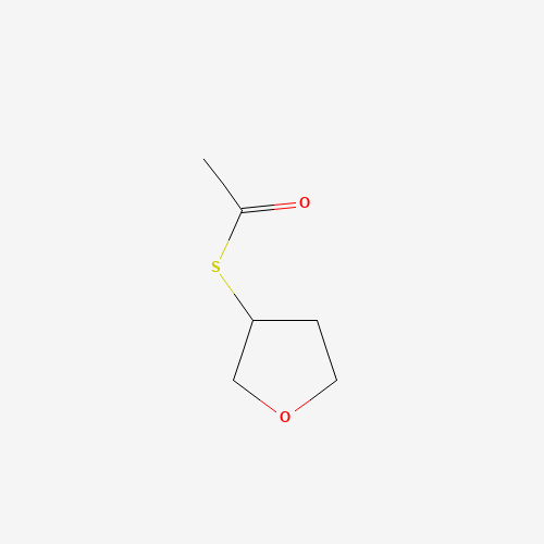 Molecular Structure of 156380-32-4 (1-(Oxolan-3-ylsulfanyl)ethan-1-one)