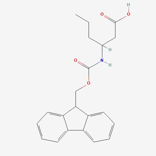 3-(9 H-FLUOREN-9-YLMETHOXYCARBONYLAMINO)-HEXANOIC ACID