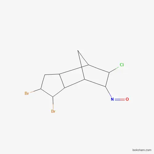 Molecular Structure of 7466-07-1 (4,7-Methano-1H-indene, 1,2-dibromo-5-chlorooctahydro-6-nitroso-)