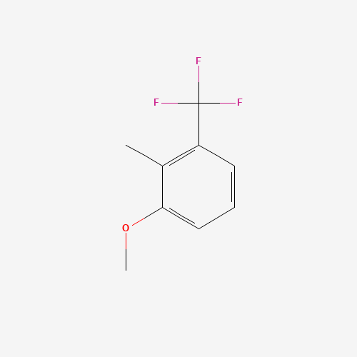 Molecular Structure of 1017778-02-7 (2-Methyl-3-(trifluoromethyl)anisole)