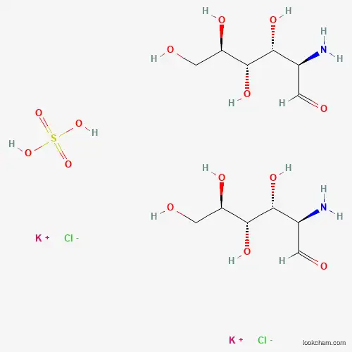 Molecular Structure of 1296149-08-0 (Glucosamine Sulfate Potassium Chloride)