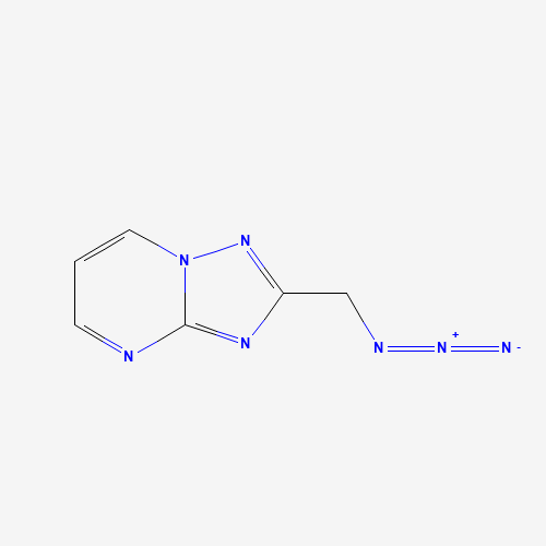 Molecular Structure of 1338494-66-8 (2-(Azidomethyl)[1,2,4]triazolo[1,5-a]pyrimidine)