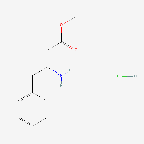 Benzenebutanoic acid, b-amino-, methyl ester, hydrochloride, (bR)-