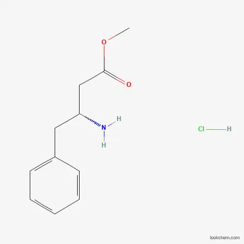 Molecular Structure of 178665-35-5 ((R)-Methyl 3-amino-4-phenylbutanoate hydrochloride)