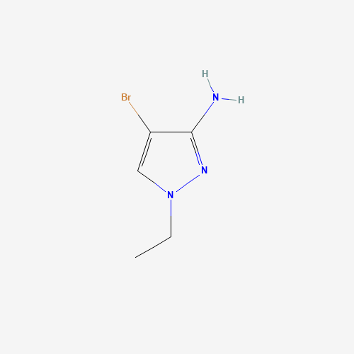 Molecular Structure of 1006481-44-2 (4-bromo-1-ethyl-1H-pyrazol-3-amine)