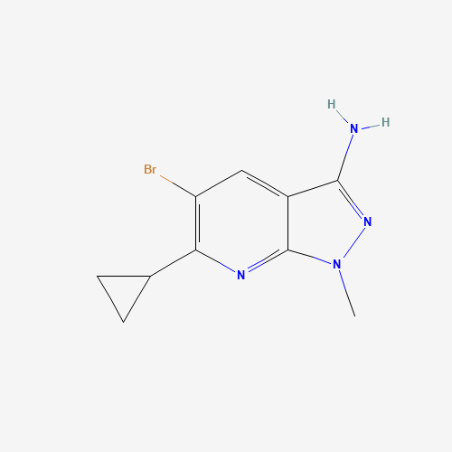 5-Bromo-6-cyclopropyl-1-methyl-1H-pyrazolo[3,4-b]pyridin-3-amine(1135283-06-5)