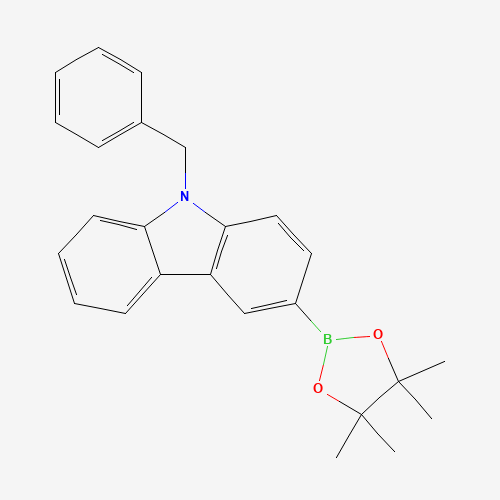 9-Benzyl-3-(4,4,5,5-tetramethyl-[1,3,2]dioxaborolan-2-yl)-9H-carbazole