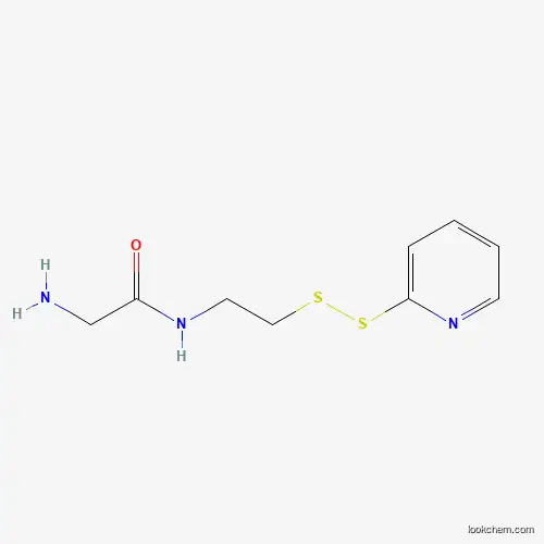 Molecular Structure of 137138-08-0 (S-(2-Glycylamidoethyl)dithio-2-pyridine)