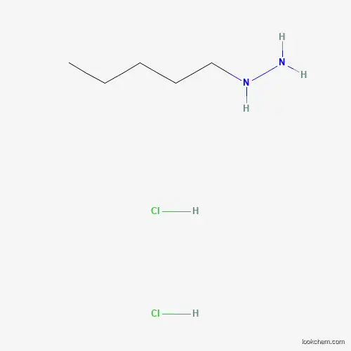 Molecular Structure of 1423025-99-3 (n-Amylhydrazine hydrochloride)