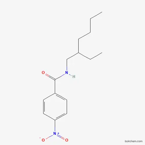 Molecular Structure of 154702-08-6 (N-(2-ethylhexyl)-4-nitrobenzamide)