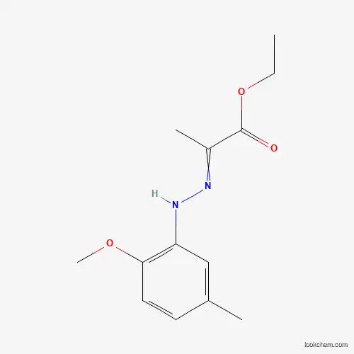 Molecular Structure of 465515-28-0 (Ethyl 2-[2-(2-methoxy-5-methylphenyl)hydrazono]propanoate)