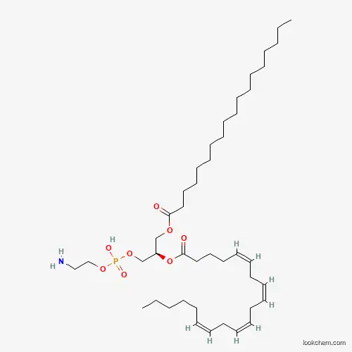 Molecular Structure of 61216-62-4 (PE(18:0/20:4(5Z,8Z,11Z,14Z)))