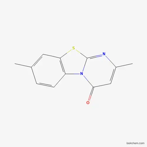 Molecular Structure of 75791-83-2 (2,8-Dimethylpyrimido[2,1-b][1,3]benzothiazol-4-one)