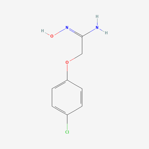 2-(4-CHLOROPHENOXY)-1-(HYDROXYIMINO)ETHYLAMINE