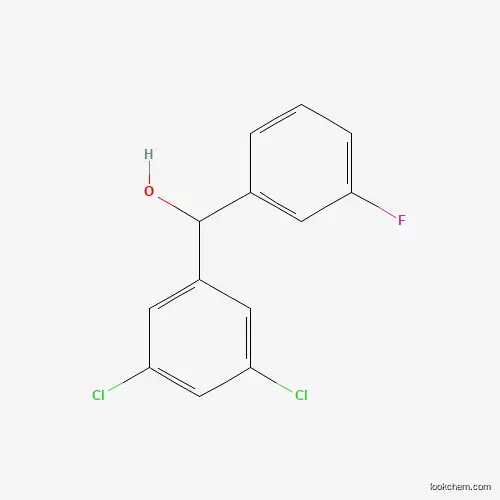 Molecular Structure of 844683-64-3 (3,5-Dichloro-3'-fluorobenzhydrol)
