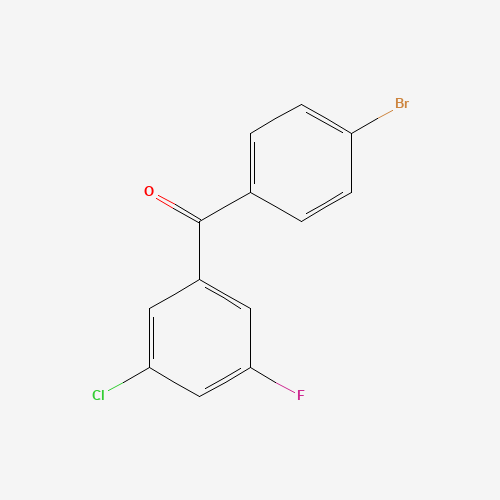 4-BroMo-3'-chloro-5'-fluorobenzophenone