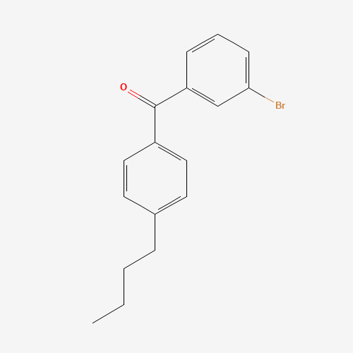 3-Bromo-4'-n-butylbenzophenone