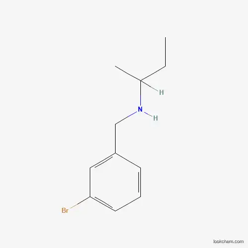 Molecular Structure of 869949-42-8 (N-(3-bromobenzyl)butan-2-amine)