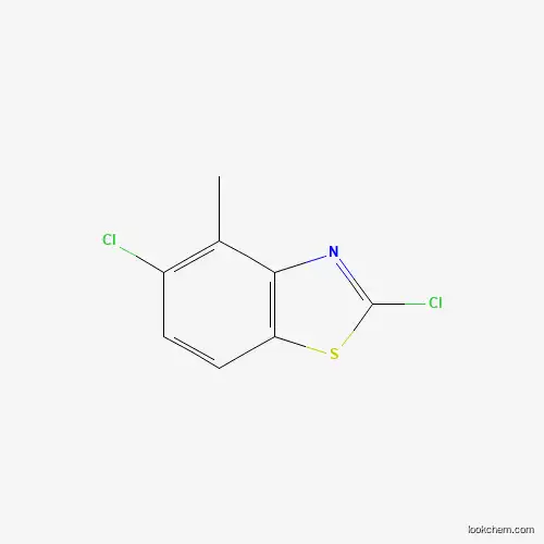 Molecular Structure of 887204-62-8 (2,5-Dichloro-4-methyl-1,3-benzothiazole)