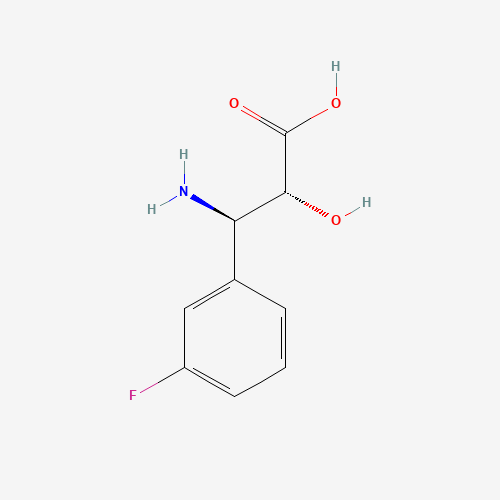(2R,3R)-3-Amino-3-(3-fluoro-phenyl)-2-hydroxy-propanoic acid