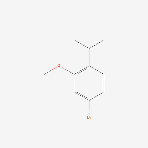 Molecular Structure of 1369775-86-9 (4-Bromo-1-isopropyl-2-methoxybenzene)