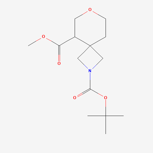 Molecular Structure of 1445950-84-4 (2-tert-Butyl 5-methyl 7-oxa-2-azaspiro[3.5]nonane-2,5-dicarboxylate)