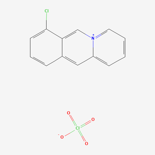 Molecular Structure of 1695-32-5 (7-Chloropyrido[1,2-b]isoquinolin-5-ium perchlorate)