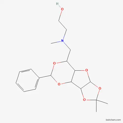 Molecular Structure of 7621-79-6 (2-[(4,4-Dimethyl-11-phenyl-3,5,7,10,12-pentaoxatricyclo[6.4.0.02,6]dodecan-9-yl)methyl-methylamino]ethanol)